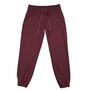 Athleta Bounce Back Jogger Womens M Sweatpants Lounge Maroon Burgundy